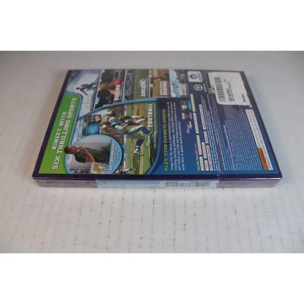 Motionsports Play For Real (Microsoft Xbox 360, 2010) New Factory Sealed